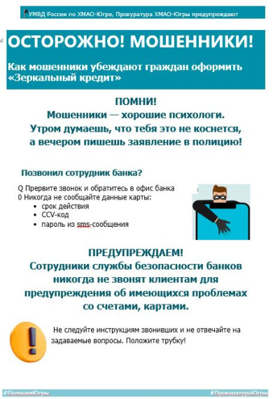 Профилактика дистанционных преступлений.