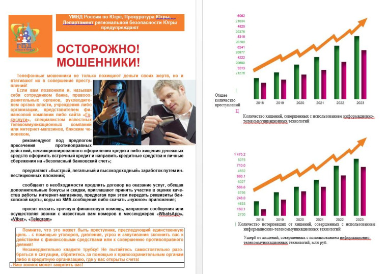 Профилактика дистанционных преступлений.